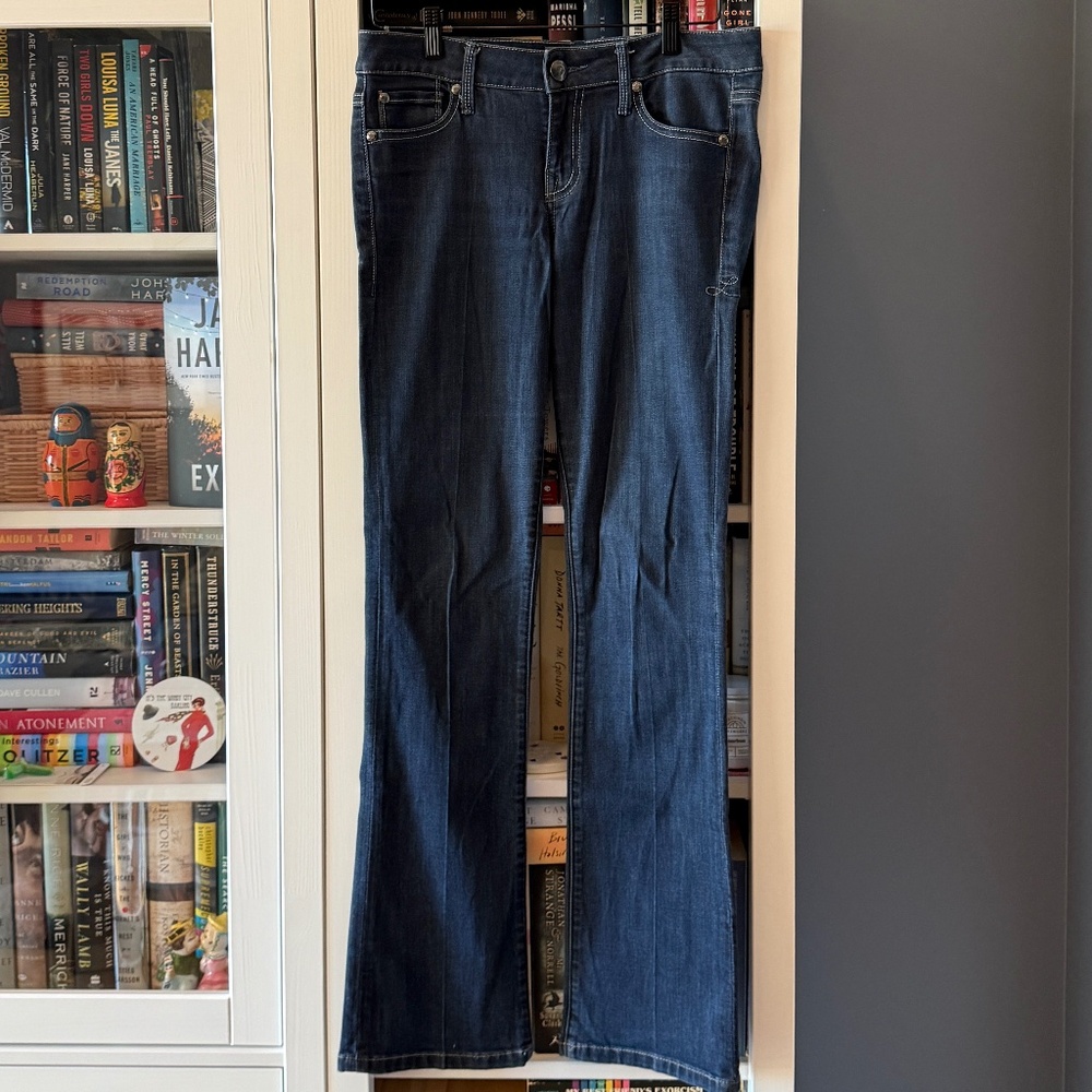 Slim Boot Dark Wash Jeans by Level 99 / Size 29